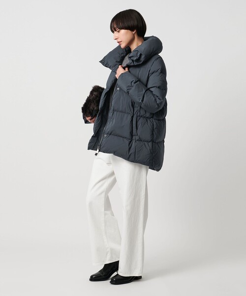 Pyrenex(ピレネックス)の「【別注】<PYRENEX>ELAURA ダウンジャケット(ダウンジャケット/コート・レディース・ブラック/ダークグレー・36/38)」の5枚目の写真