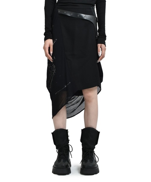 GRAPHIC WRAP SKIRT（ベルト）｜HYEIN SEO（ヘインソ）のファッション