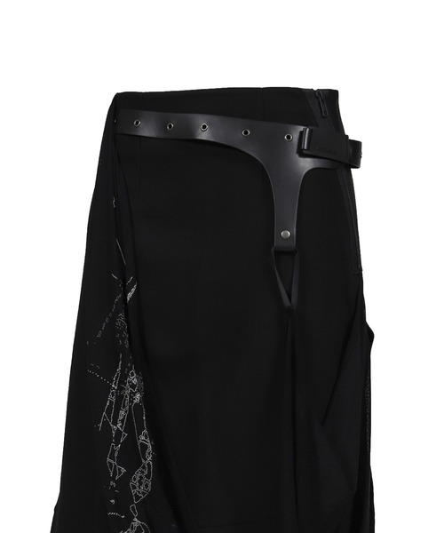 GRAPHIC WRAP SKIRT（ベルト）｜HYEIN SEO（ヘインソ）の