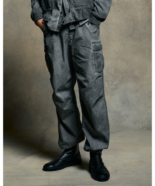 wjk(ダヴルジェイケイ)の「M51 easy(カーゴパンツ・メンズ・ダークグレー/ブラック/カーキ・SMALL/MEDIUM/LARGE/X-LARGE)」の3枚目の写真