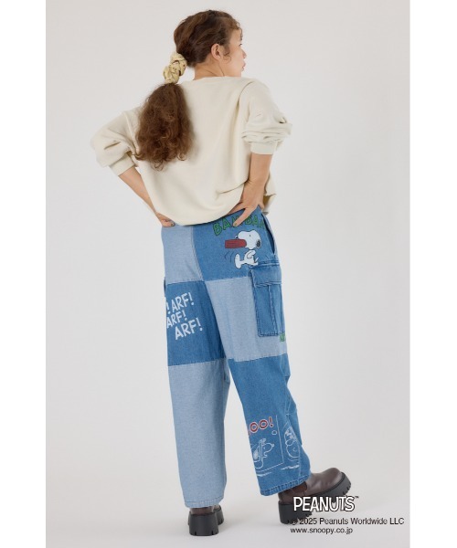 RODEO CROWNS WIDE BOWL(ロデオクラウンズワイドボウル)の「(PEANUTS) カスタムカーゴパンツ(カーゴパンツ・レディース・カーキ/オフホワイト/ブルー・SMALL/MEDIUM)」の21枚目の写真