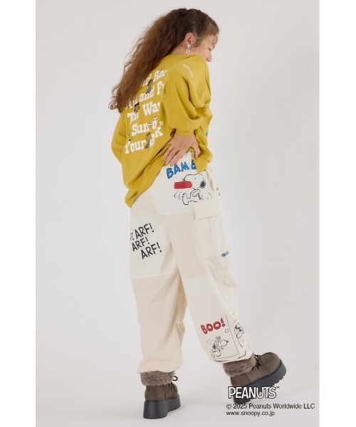 RODEO CROWNS WIDE BOWL(ロデオクラウンズワイドボウル)の「(PEANUTS) カスタムカーゴパンツ(カーゴパンツ・レディース・カーキ/オフホワイト/ブルー・SMALL/MEDIUM)」の14枚目の写真