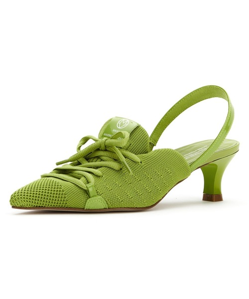 セール】【MAISON MAVERICK PRESENTS】Knit Lace-Up Sneaker