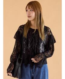 総レースフリルブラウス」に該当するファッション通販 - ZOZOTOWN