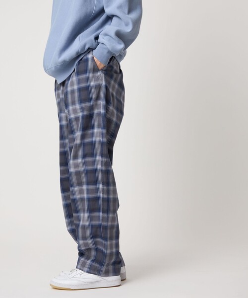 CITEN(シテン)の「<CITEN>オンブレーチェックナップパンツ(その他パンツ・メンズ・ブラウン系/ネイビー・M/L)」の3枚目の写真