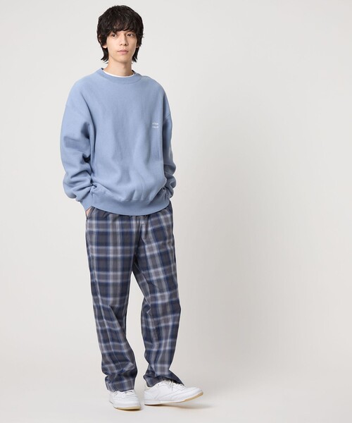 CITEN(シテン)の「<CITEN>オンブレーチェックナップパンツ(その他パンツ・メンズ・ブラウン系/ネイビー・M/L)」の4枚目の写真