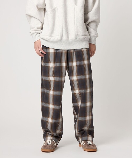 CITEN(シテン)の「<CITEN>オンブレーチェックナップパンツ(その他パンツ・メンズ・ブラウン系/ネイビー・M/L)」の6枚目の写真