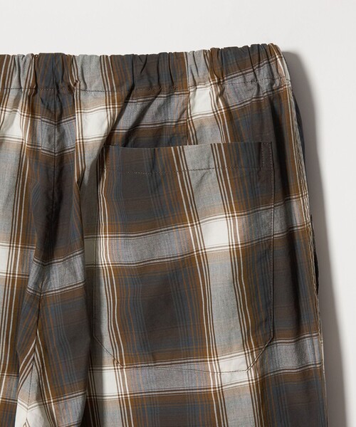 CITEN(シテン)の「<CITEN>オンブレーチェックナップパンツ(その他パンツ・メンズ・ブラウン系/ネイビー・M/L)」の14枚目の写真