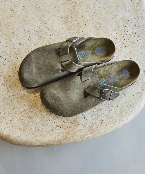 BIRKENSTOCK(ビルケンシュトック)の「【国内EXCLUSIVE】<BIRKENSTOCK>ボストン サンダル(サンダル・メンズ・オフホワイト/ダークグリーン/ブラウン系/ネイビー/ダークグレー・42/43/40/39/41)」の4枚目の写真