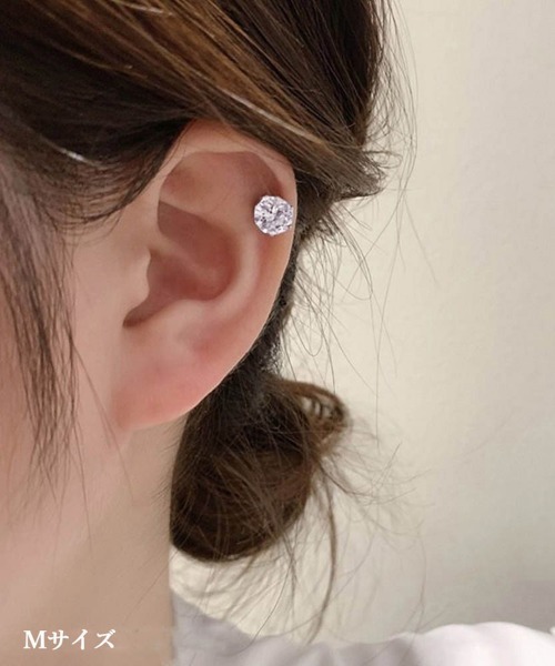 Miniministore(ミニミニストア)の「磁気マグネットピアス イヤリング1点売り(イヤリング・レディース・シルバー・S/M/L)」の13枚目の写真