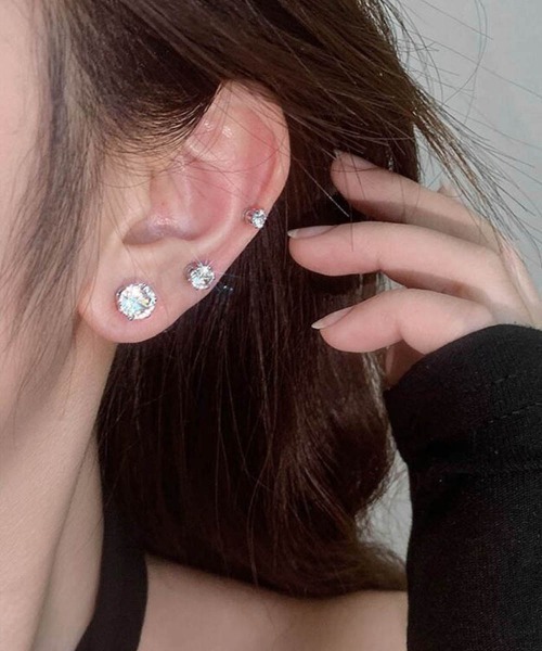 Miniministore(ミニミニストア)の「磁気マグネットピアス イヤリング1点売り(イヤリング・レディース・シルバー・S/M/L)」の16枚目の写真