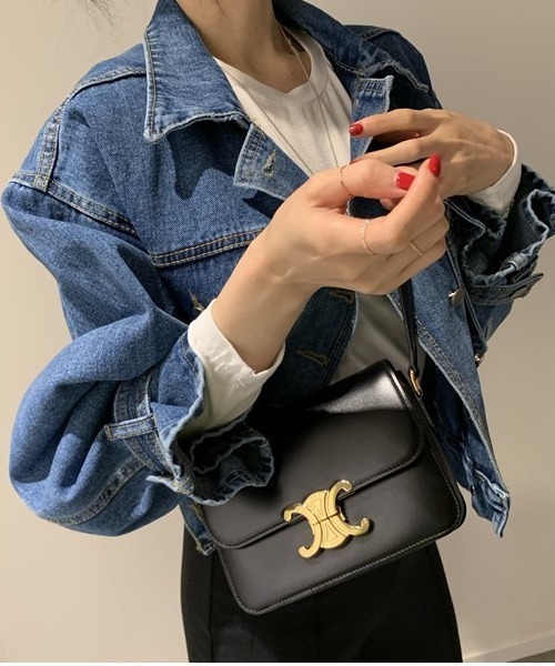 FREE STYLISTS(フリー スタイリスト)の「YUGA_YGMC Volume sleeve denim jacket(その他アウター・レディース・ブルー/インディゴブルー・FREE)」の5枚目の写真