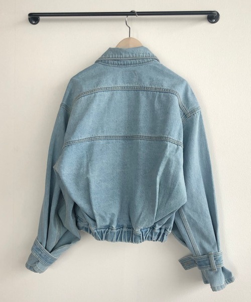 FREE STYLISTS(フリー スタイリスト)の「YUGA_YGMC Volume sleeve denim jacket(その他アウター・レディース・ブルー/インディゴブルー・FREE)」の15枚目の写真