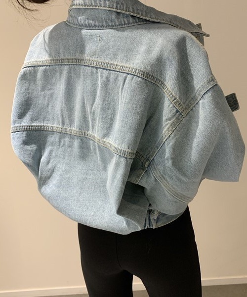 FREE STYLISTS(フリー スタイリスト)の「YUGA_YGMC Volume sleeve denim jacket(その他アウター・レディース・ブルー/インディゴブルー・FREE)」の14枚目の写真