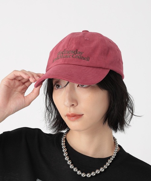 studio CLIP（スタディオクリップ）の「【daily CLIP】刺繍ツイルカラーCAP（キャップ・レディース・ブラウン/グリーン/レッド・FREE）」の4枚目の写真