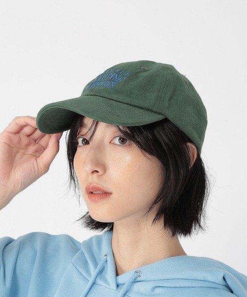 studio CLIP（スタディオクリップ）の「【daily CLIP】刺繍ツイルカラーCAP（キャップ・レディース・ブラウン/グリーン/レッド・FREE）」の6枚目の写真