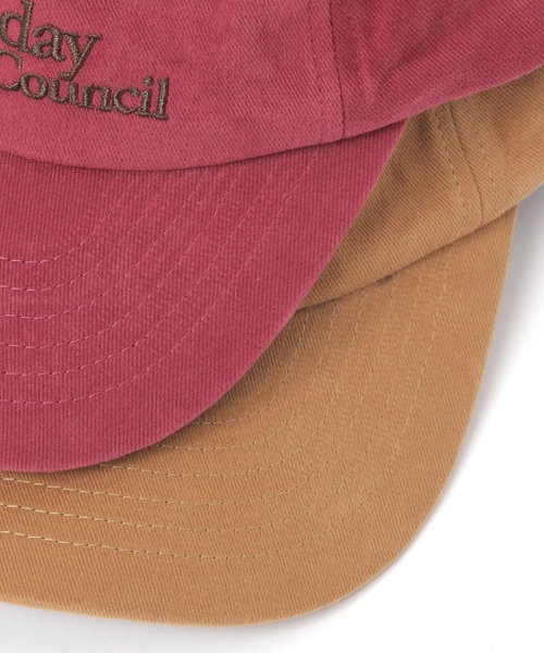 studio CLIP（スタディオクリップ）の「【daily CLIP】刺繍ツイルカラーCAP（キャップ・レディース・ブラウン/グリーン/レッド・FREE）」の21枚目の写真