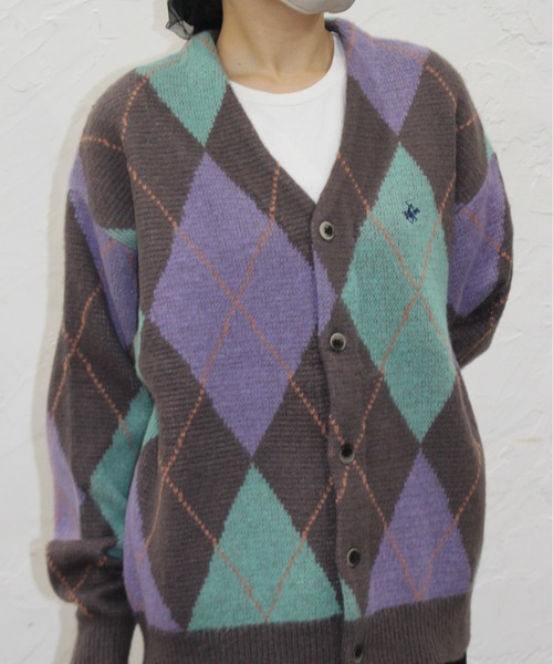 BEVERLY HILLS POLO CLUB（ビバリーヒルズポロクラブ）の「【BEVERLY HILLS POLO CLUB/ビバリーヒルズポロクラブ】モヘヤタッチニット総柄Ｖネックカーディガン（ニット/セーター・レディース・その他/その他1/その他2/その他3/その他5/その他6/その他7/その他4・MEDIUM/LARGE）」の13枚目の写真