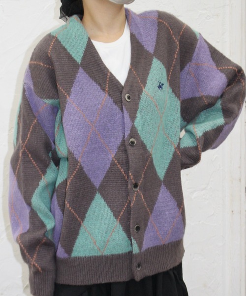 BEVERLY HILLS POLO CLUB（ビバリーヒルズポロクラブ）の「【BEVERLY HILLS POLO CLUB/ビバリーヒルズポロクラブ】モヘヤタッチニット総柄Ｖネックカーディガン（ニット/セーター・レディース・その他/その他1/その他2/その他3/その他5/その他6/その他7/その他4・MEDIUM/LARGE）」の17枚目の写真