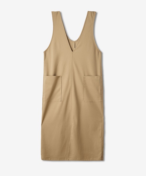 LA MARINE FRANCAISE(マリン フランセーズ)の「2wayワークジャンスカ(ワンピース・レディース・ブラック/ベージュ・FREE)」の2枚目の写真