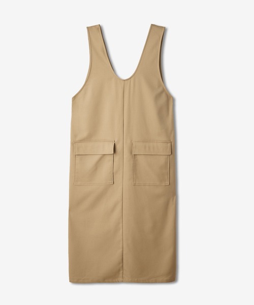 LA MARINE FRANCAISE(マリン フランセーズ)の「2wayワークジャンスカ(ワンピース・レディース・ブラック/ベージュ・FREE)」の7枚目の写真