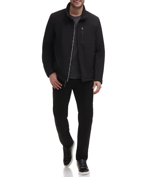 Calvin Klein(カルバン・クライン)の「【 Calvin Klein / カルバン クライン 】SHERPA LINED SOFT SHELL JACKET / シェルパ ラインド ソフト シェル ジャケット(ブルゾン・メンズ・ブラック/ネイビー/ダークグレー・MEDIUM/X-LARGE/LARGE)」の7枚目の写真