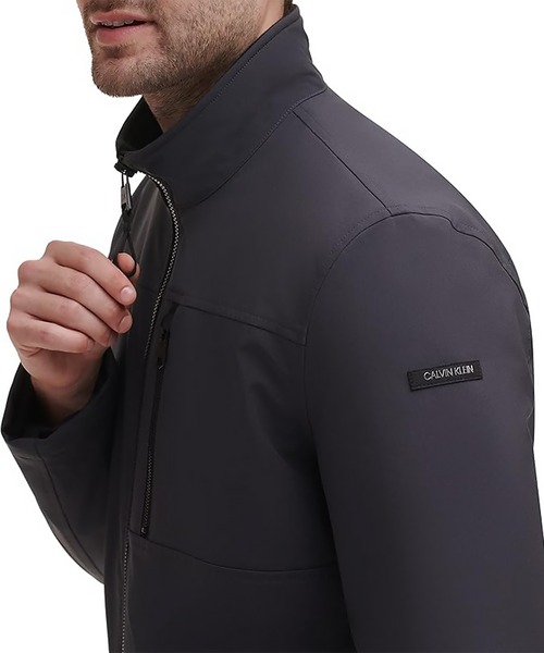 Calvin Klein(カルバン・クライン)の「【 Calvin Klein / カルバン クライン 】SHERPA LINED SOFT SHELL JACKET / シェルパ ラインド ソフト シェル ジャケット(ブルゾン・メンズ・ブラック/ネイビー/ダークグレー・MEDIUM/X-LARGE/LARGE)」の13枚目の写真