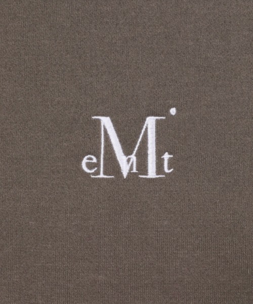MUCENT SIGNATURE BASIC LOGO HOOD ロゴ刺繍　モカ セール】【日本未発売/WEB限定】MUCENT(ムセント)/ロゴ刺繍 ベーシック