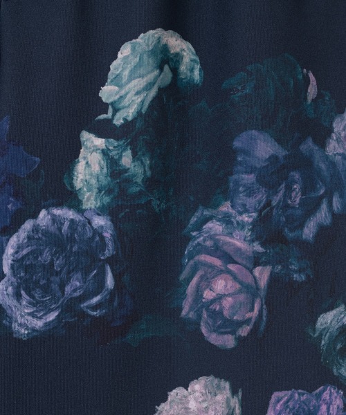 LAD MUSICIAN(ラッドミュージシャン)の「BASKET OF ROSES TRACK PANTS(スウェットパンツ・メンズ・ブラック/ネイビー・46/44/42)」の5枚目の写真