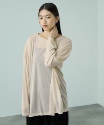 セミシアーオーバーサイズカットソー≪手洗い可能≫