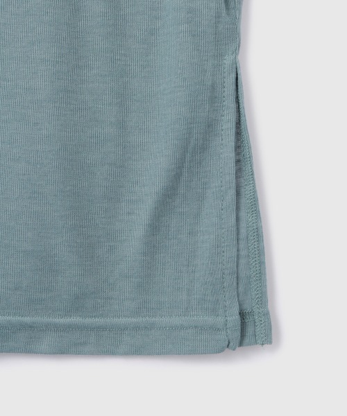 VICKY(ビッキー)の「セミシアーオーバーサイズカットソー≪手洗い可能≫(Tシャツ/カットソー・レディース・ブルー/アイボリー/ブラック・M)」の12枚目の写真