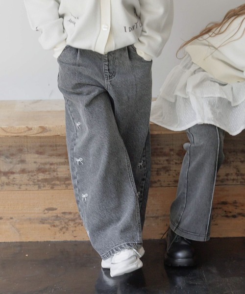 あったかGOODデニムワイド/595633（デニムパンツ）｜GLOBAL WORK