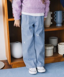 GLOBAL WORK（グローバルワーク）の「あったかGOODデニムワイド/595633（デニムパンツ・キッズ）」