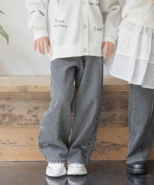 あったかGOODデニムワイド/595633（デニムパンツ）｜GLOBAL WORK