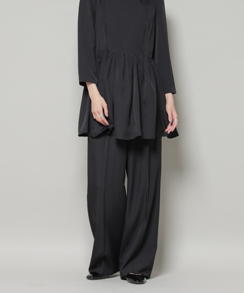 ナノユニバース（NANO universe）/troisieme chaco／TWILL パンツ(セットアップ可) セール】troisieme chaco/TWILL パンツ(セットアップ可)（スラックス