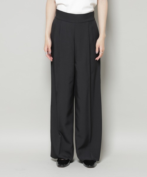 セール】troisieme chaco/TWILL パンツ(セットアップ可)（スラックス