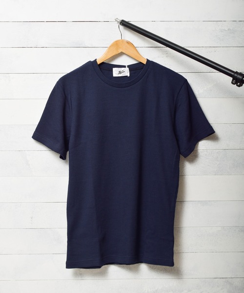 MAKAVELIC(マキャベリック)の「【RES】サーマル半袖クルーネックTシャツ(Tシャツ/カットソー・レディース・グレー/ブラック/カーキ/サックスブルー/ネイビー・X-LARGE/LARGE)」の4枚目の写真