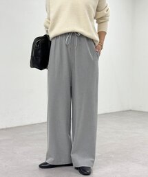 RIVE DROITE | 【真冬まで暖か】両面起毛イージーストレートパンツ(その他パンツ)