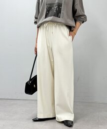 RIVE DROITE | 予約【真冬まで暖か】両面起毛イージーストレートパンツ(その他パンツ)