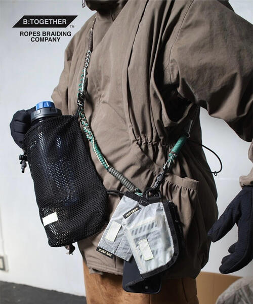 GARDEN TOKYO（ガーデントウキョウ）の「B.TOGETHER/ビートゥギャザー/-ROPE-５２inch Exclusive/GARDEN別注（キーホルダー・メンズ・ブラウン/グレー/ブラック・F）」の11枚目の写真