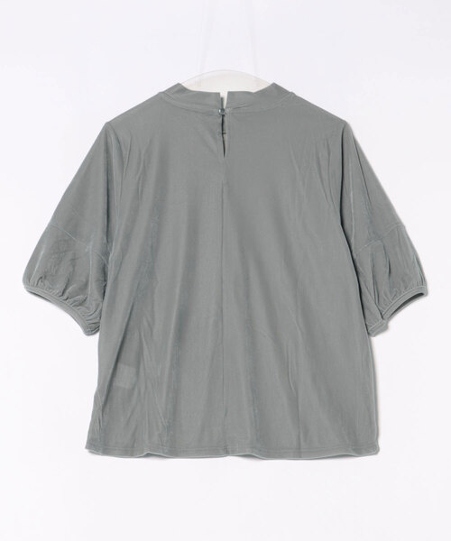 BELLUNA PLUS(ベルーナ)の「ベロア素材ふんわり袖プルオーバー(Tシャツ/カットソー・レディース・ブラック/ワイン/グレー・MEDIUM/X-LARGE/LARGE)」の21枚目の写真