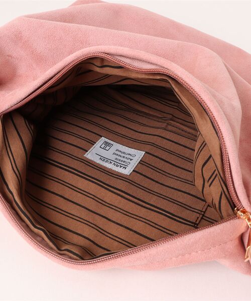 TABI PAL(タビパル)の「ワイドベルト ショルダーバッグ ハンドバッグ(ショルダーバッグ・レディース・ブラウン/キャメル/ピンク・FREE)」の5枚目の写真