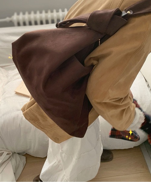 TABI PAL(タビパル)の「ワイドベルト ショルダーバッグ ハンドバッグ(ショルダーバッグ・レディース・ブラウン/キャメル/ピンク・FREE)」の6枚目の写真