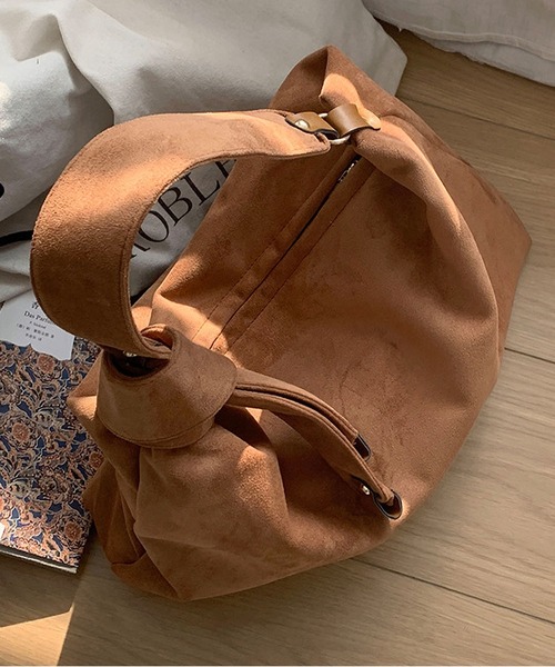 TABI PAL(タビパル)の「ワイドベルト ショルダーバッグ ハンドバッグ(ショルダーバッグ・レディース・ブラウン/キャメル/ピンク・FREE)」の16枚目の写真