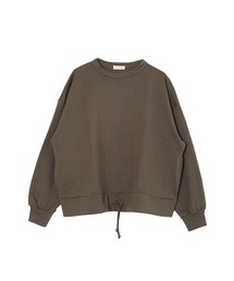 SOLAMONAT（ソラモナ）の「ペンネ天竺 モックネック裾ヒモプルオーバー（Tシャツ/カットソー）」