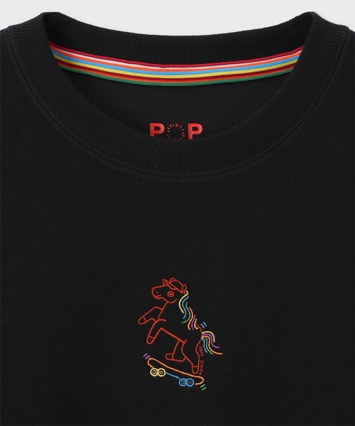 Paul Smith（ポールスミス）の「エステルレーヨンダンボール ロングスリーブTシャツ【853298 P7187A】（Tシャツ/カットソー・メンズ・グリーン/ブラック/ホワイト・MEDIUM/LARGE）」の7枚目の写真