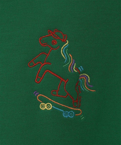 Paul Smith（ポールスミス）の「エステルレーヨンダンボール ロングスリーブTシャツ【853298 P7187A】（Tシャツ/カットソー・メンズ・グリーン/ブラック/ホワイト・MEDIUM/LARGE）」の11枚目の写真