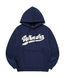 BASEBALL APPLIQUE HOODIE (NAVY)