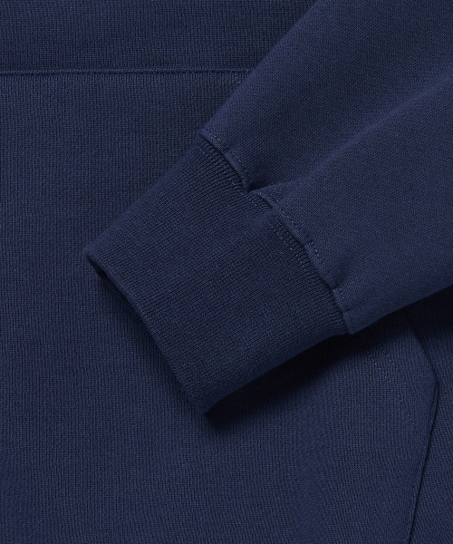 WKNDRS（ウィーキャンドース）の「BASEBALL APPLIQUE HOODIE (NAVY)（パーカー・レディース・その他・X-LARGE/MEDIUM/LARGE）」の4枚目の写真
