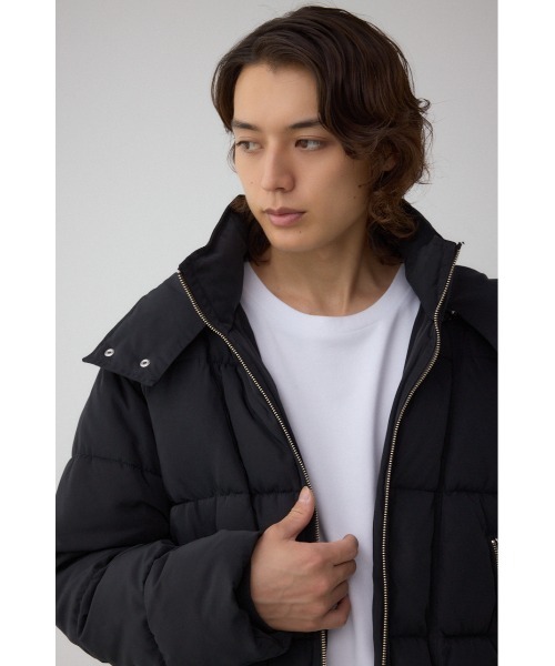 AZUL by moussy(アズールバイマウジー)の「アーバンモナーク中綿ブルゾン 冬服 秋服(ブルゾン・メンズ・ブラック/ネイビー・MEDIUM/LARGE)」の3枚目の写真